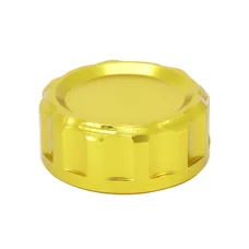 REAR BRAKE FLUID RESERVOIR CAP - FOR YAMAHA 700 MT-07 2014>2016 ALUMINIUM ANODIZED GOLD  -AVOC-
