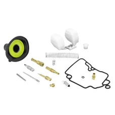 NECESSAIRE/KIT REPARATION CARBURATEUR 16 mm ADAPTABLE SCOOT 50 CHINOIS 4T GY6/KYMCO 50 AGILITY 4T/PEUGEOT 50 V-CLIC 4T/SYM 50 ORBIT 4T (MOTEUR 137QMB, 139QMB) (POCHETTE DE 12 PIECES)  -P2R-