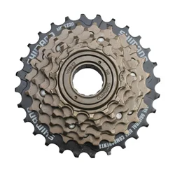 ROUE LIBRE  6V. SHIMANO 14-28 BRONZE/NOIR
