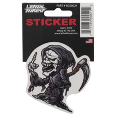 STICKER LETHAL THREAT REAPER FINGER (7x11cm) (RC00021)