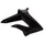CARENAGE/DEFLECTEUR RESERVOIR DROIT ORIGINE DERBI 50 SENDA 2010>2017/GILERA 50 SMT, RCR 2011> NOIR  -86692500W0N6-
