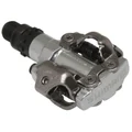 CLIP IN PEDAL FOR MTB- SHIMANO M520 SPD SILVER  - WITH CLEATS (PAIR)