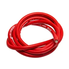 SPARK PLUG WIRE Ø 7 mm MALOSSI -RED (50 cm). (SOLD PER UNIT).
