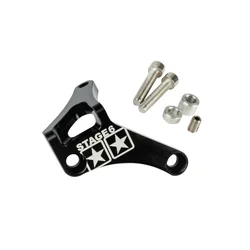 BUTEE BIELLETTE EMBRAYAGE 50 A BOITE STAGE 6 POUR MINARELLI 50 AM6/MBK 50 X-POWER/YAMAHA 50 TZR/PEUGEOT 50 XPS/RIEJU 50 RS1/APRILIA 50 RS ALU CNC NOIR
