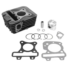 CYLINDRE SCOOT ADAPTABLE PIAGGIO 50 ZIP S 4T 2018>, LIBERTY 3V 4T 2017>, VESPA PRIMAVERA 4T 2017> (3 SOUPAPES) (OEM: 1A010757)  -P2R FONTE-