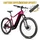 VELO ELECTRIQUE/VAE VTT 27,5 LEADER FOX KENT 2025 VIOLET BRILLANT 9V MOTEUR CENTRAL BAFANG M510 36V 95Nm BATTERIE 20Ah (17,5'' - H44.5cm - TAILLE M - POUR ADULTE DE 168cm à 178cm)