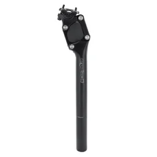 SEATPOST FOR ROAD BIKE/MTB- ERGOTEC PARALLELOGRAM -ALUMINIUM BLACK Ø. 27,2 L350mm (APPROVED LEVEL 5)