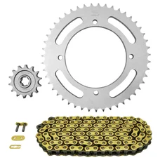 CHAIN AND SPROCKET KIT FOR KAWASAKI 125 KLX 2010>2016  428  14x47  (Ø SPROCKET 110/126/8.25)  (OEM SPECIFICATIONS)  -AFAM-