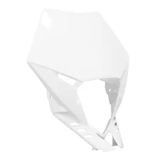 PLAQUE PHARE/TETE DE FOURCHE 50 A BOITE ADAPTABLE BETA 50 RR 2012> BLANC  -P2R-