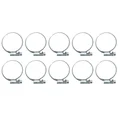 WORM DRIVE HOSE CLAMP 25X40  - WIDTH 9mm - 10 IN A PACK- P2R SELECTION