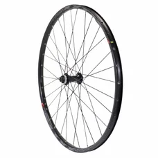 WHEEL FOR MTB 29" KLIXX BOOST ALL MOUNTAIN DISC -FRONT- CENTERLOCK SHIMANO HUB MT400 (TUBELESS + TUBETYPE) 6 HOLES - THRU AXLE 15/110 - EXTERNAL RIM WIDTH 29mm /INTERNAL 23mm