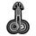 STICKER LETHAL THREAT MINI WHEELS N HANDLEBARS (60x80mm)