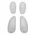CABOCHON CLIGNOTANT SCOOT ADAPTABLE PIAGGIO 50 TYPHOON 1993>2005, NTT, NRG 1994>2005 AV+AR TRANSPARENT (x4)  -REPLAY-