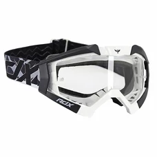 MASQUE/LUNETTES CROSS ADX ONE NOIR ECRAN TRANSPARENT ANTI-RAYURES (HOMOLOGUE EN1938)