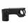 POTENCE VTT/URBAIN/TREKKING ERGOTEC REGLABLE SEPIA REHAUSSE ALU NOIR 31.8  L 110mm POUR FOURCHE 1"1/8 (HOMOLOGUE NIVEAU 4)