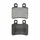 BRAKE PADS -POLINI FOR DERBI 50 SENDA DRD PRO Rear/ PEUGEOT 125 SATELIS / ITALJET 125-150 JET SET / PEUGEOT 125-150 ELYSEO / YAMAHA 50 DT R  (174.0048)  (ORIGINAL)
