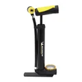 POMPE A PIED MINI VTT MICHELIN AVEC MANOMETRE PIED PLIABLE ALU/RESINE 8 BARS VP/VS POIGNEE EN T