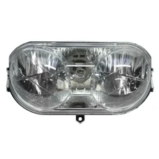 OPTIQUE SCOOT ADAPTABLE MBK 50 STUNT 2004>/YAMAHA 50 SLIDER 2004> (HOMOLOGUE CE) (LIVREE AVEC DOUILLE ET AMPOULE BA20D)  -P2R-