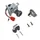 IGNITION SWITCH FOR SCOOT MBK 50 OVETTO 2003>2007/YAMAHA 50 NEOS 2003>2007 (5 WIRES) (WITH SEAT LOCK)  -QUALITE PREMIUM-