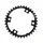 CHANRING FOR ROAD BIKE- 36T.  Ø 110 - 4 ARMS "INNER" 105  5800 BLACK STRONGLIGHT 11 Speed- COMPATIBLE ULTEGRA 6800 / DURA-ACE 9000 11 Speed.