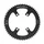 CHAINRING FOR ROAD BIKE- Ø 110 - 4 ARMS- 55T. External for SHIMANO ULTEGRA R8000 / 6800 TA X110   COMPATIBLE SHIMANO 105  5800+R7000/DURA ACE 9000+9100 Black 11 Speed. -.to order with the matching bolt set