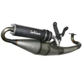 POT SCOOT LEOVINCE TT BLACK POUR MBK 50 NITRO, OVETTO 2T / YAMAHA 50 AEROX, NEOS 2T (REF 4054B)