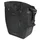 SACOCHE ARRIERE VELO LATERALE BASIL RIVO WATERPROOF 25-31L NOIR FIXATION MIK HOOKS SUR PORTE BAGAGE (43x14x28cm) AVEC POIGNEE ET BANDOUILLERE FERMETURE ENROULEMENT