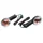 CLIGNOTANT SCOOT ADAPTABLE PEUGEOT 50 LUDIX TRANSPARENT/NOIR (HOMOLOGUE CE) (PAIRE)  -REPLAY-