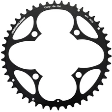 PLATEAU VTT 4BRA D.104 STRONGLIGHT TRIPLE 46DTS EXTERIEUR NOIR ALU - EPAISSEUR 3.5mm 8/9V.