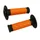 REVETEMENT POIGNEE PROGRIP MOTO OFF ROAD 783 DOUBLE DENSITE BASE NOIR/ORANGE CLOSED END 115mm (CROSS/MX) (PAIRE)