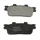 BRAKE PADS NEWFREN FOR KYMCO 50 PEOPLE S 2006>2008 Rear PEUGEOT 125 LXR 2010> Rear SYM 125 JOYMAX SPORT 2016> Rear 200 HD EVO 2011>  (FD0417BE)  (SCOOTER ELITE ORGANIC)