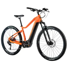 VELO ELECTRIQUE/VAE VTT 29 LEADER FOX OXNAR HOMME ORANGE MAT 9V MOTEUR CENTRAL PANASONIC GX ULTIMATE 36V 90Nm BATTERIE 20Ah (CADRE 17,5" - 45cm - M - ADULTE DE 168cm à 178cm)