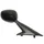 RETROVISEUR ADAPTABLE PIAGGIO 125-250-400 X-EVO 2007>2013  DROIT NOIR (HOMOLOGUE CE)  -VICMA-