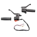 BRAKE HANDLE FOR MOPED PEUGEOT 103 MVL/SP OLD MODEL - WITH HORN and TURN LIGHTS SWITCH (PAIR)  -SELECTION P2R-