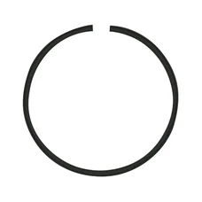 PISTON COMPRESSION RING-  "PIAGGIO GENUINE PART" 500 FUOCO, BEVERLY, MP3, X10  -833450-