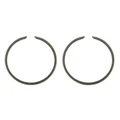 PISTON RING FOR SCOOT AIRSAL FOR  KYMCO 50 DINK 2STROKE , TOP BOY 2STROKE , VITALITY 2STROKE  (SOLD PER PAIR)