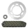 KIT CHAINE ADAPTABLE BETA 50 RR ENDURO 2002>2004  420  11x51  (DEMULTIPLICATION D'ORIGINE)  -TOP PERFORMANCES-