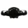 HANDLEBAR COVER "PIAGGIO GENUINE PART" APRILIA 50-125 SPORT-CITY ONE 2008> BLACK  -8530490090-
