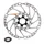 DISQUE DE FREIN VTT CENTERLOCK SHIMANO 203mm DEORE/SLX RT64 (ECROU INTERNE) (EN SACHET POUR ATELIER)