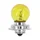 LIGHT BULB 12V 15W STANDART S3 FOOT  P26S YELLOW (HEADLIGHT) (SOLD PER UNIT)  -FLOSSER-