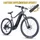 VELO ELECTRIQUE/VAE VTT 29 LEADER FOX KENT 2025 GRIS MAT 9V MOTEUR CENTRAL BAFANG M510 36V 95Nm BATTERIE 20Ah (17,5'' - H44,5cm - TAILLE M - POUR ADULTE DE 168cm à 178cm) +2ème BATTERIE POUR 1 EURO