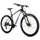 VELO MUSCULAIRE VTT 29 LEADER FOX EVOLUTION 2026 MIXTE NOIR/BLEU MAT 8V CADRE 22 POUCES (TAILLE ADULTE 190 à 198 cm)