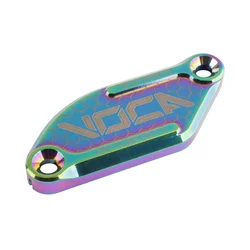 COUVERCLE DE MAITRE CYLINDRE DE FREIN 50 A BOITE VOCA POUR DERBI 50 SENDA DRD 2006>/RIEJU 50 MRT/SHERCO 50 SE-R, SM-R/APRILIA 50 SX, RX NEO-CHROME ALUMINIUM CNC -J.JUAN