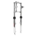 FOURCHE CYCLO EBR POUR PEUGEOT 103/MBK 51 CHROME (DIAM 28 mm) (QUALITE 100% MADE IN ITALY)