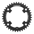 CHAINRING FOR GRAVEL BIKE - 4 Arms Ø123 FOR CAMPAGNOLO EKAR STRONGLIGHT CT2 Single 38 teeth BLACK 13 Speed.