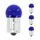 AMPOULE/LAMPE STANDARD 12V 10W CULOT BA15s NORME R10W GRAISSEUR  BLEU (CLIGNOTANT) (x4) **  -REPLAY-