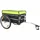 REMORQUE VELO UTILITAIRE MAXI 40Kg COLORI VERT/NOIR AVEC HOUSSES (DIMENSIONS INTERIEURES L68xl42xH38) AVEC ROUES 20" FIXATION AXE DE ROUE - MONTAGE RAPIDE SANS OUTIL
