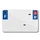 PLAQUE IMMATRICULATION MOTO TIFLEX ALU PREPERCEE 210x130 DEP. 82 VIERGE (VENDU PAR 10)