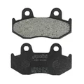 BRAKE PADS -POLINI FOR HONDA 125 NES, 150 NES, 125 DYLAN, 150 DYLAN, 125 PSi, 125 SH  (L 81.6mm - H 42.6mm - thk9.3mm)  (174.0034)  (ORIGINAL)