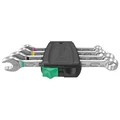 CLE MIXTE/PLATE DOUBLE WERA  6003 JOKER DIAM 8, 10, 12, 13 mm CHROME MOLY (SET 4 PIECES)  -MARQUE ALLEMANDE POUR LES ATELIERS-